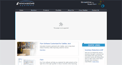 Desktop Screenshot of innovasysinc.com